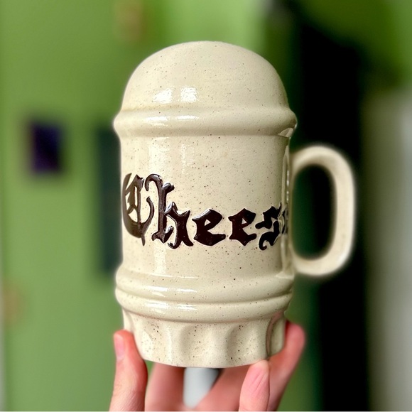 Other - VTG Large Pottery Cheese Shaker Kitchenware Tool Cottagecore Farmhouse Accent